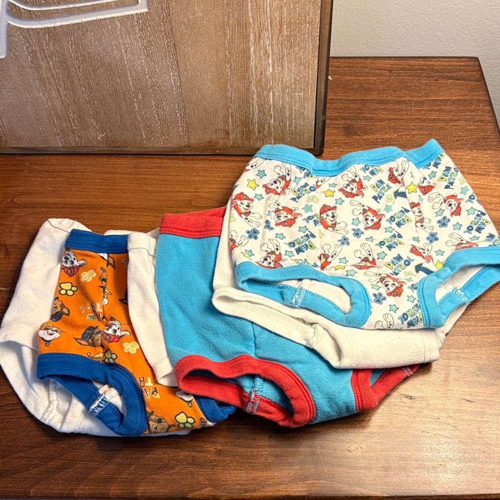 GERBER Nickelodeon Paw Patrol Kids Training Underwear Size 2T/3T